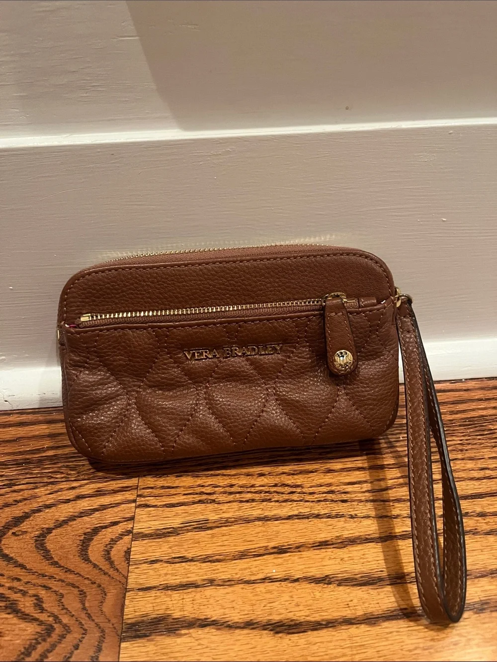 Vera Bradley quilted leather